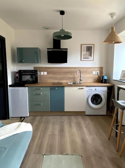 Entre Ville Et Campagne Appartement Cosy Avec Parking Et Terrasse Wood Coutiches Exterior foto